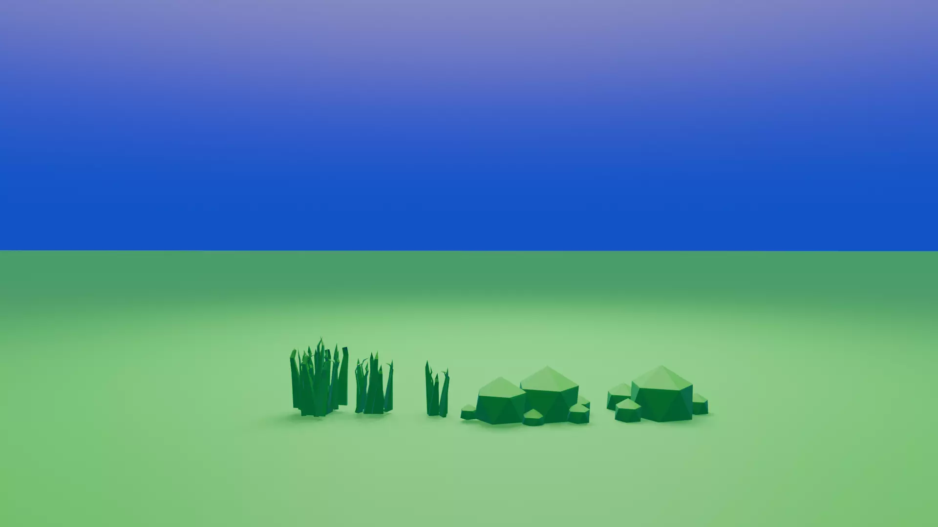 Low Poly Medieval Village Low-poly 3D model_4