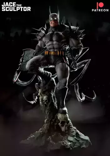 Absolute Batman - 1-6 scale STL 3D print model