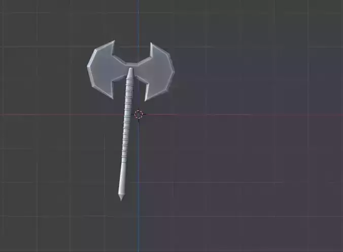 Low Poly Axe 