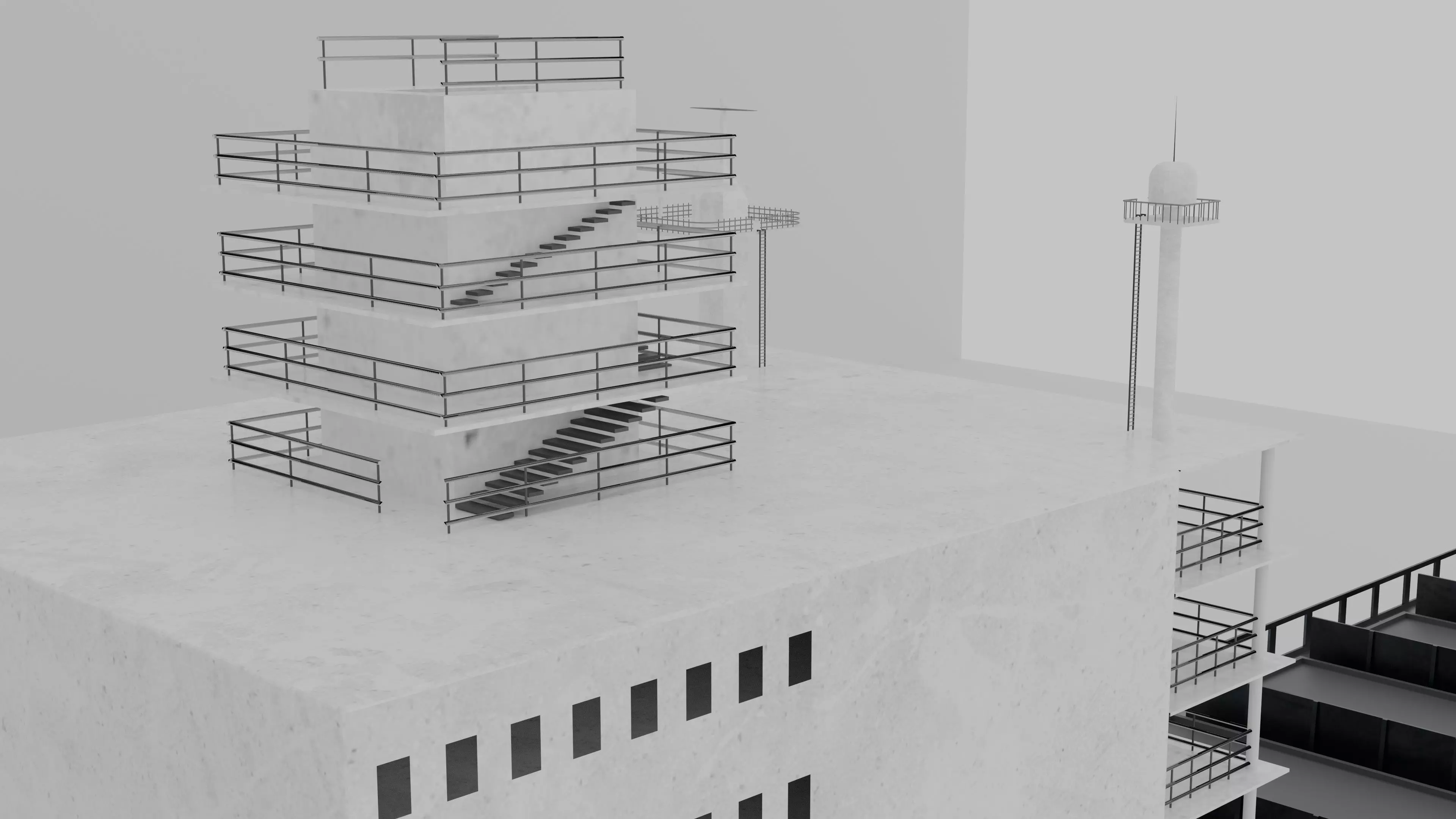 Okinava Freight ship 3D model_9