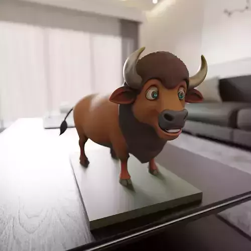 bison 3D print model