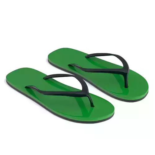 green Flip Flop