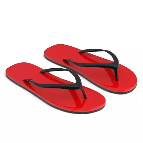 Red Flip Flop