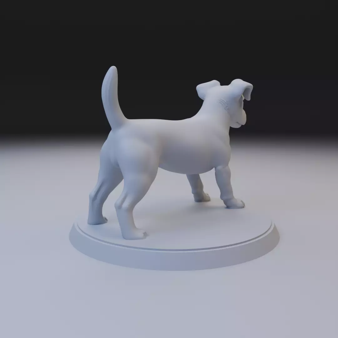 Jack Russell Terrier 3D print model_5