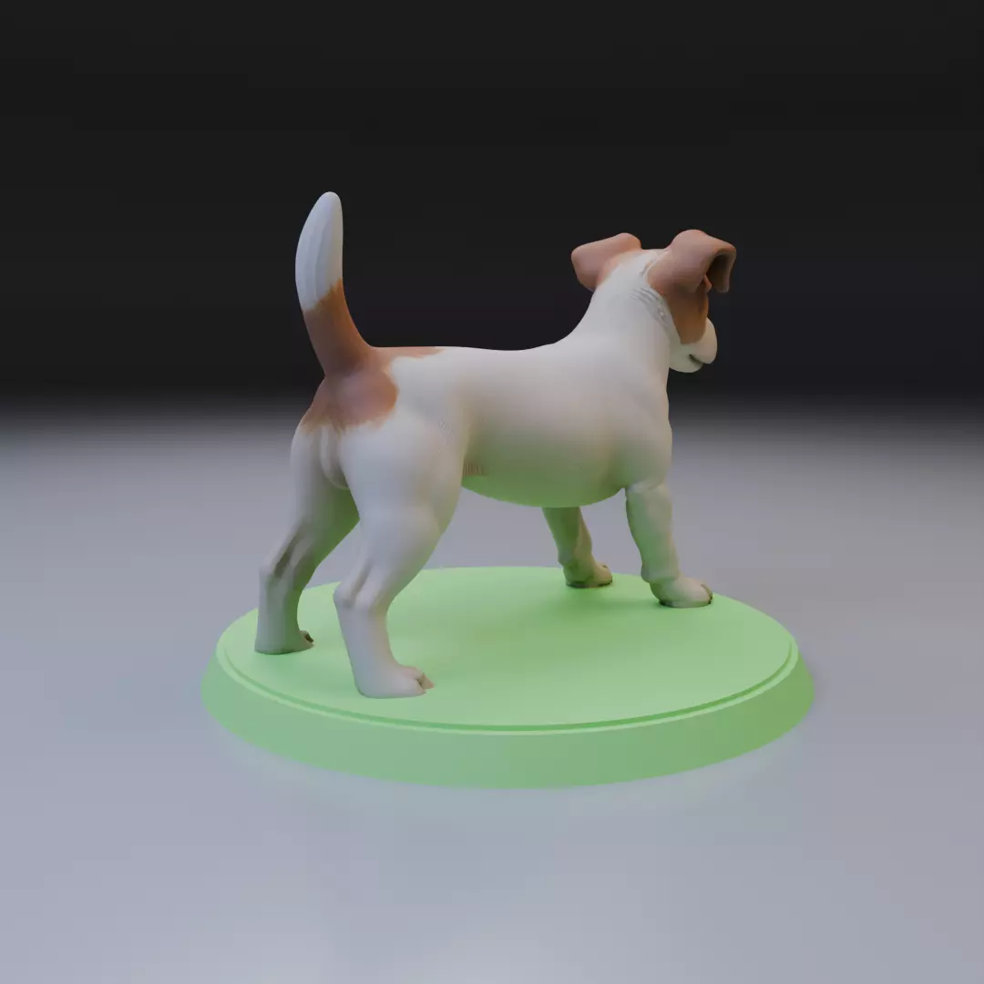 Jack Russell Terrier 3D print model_6