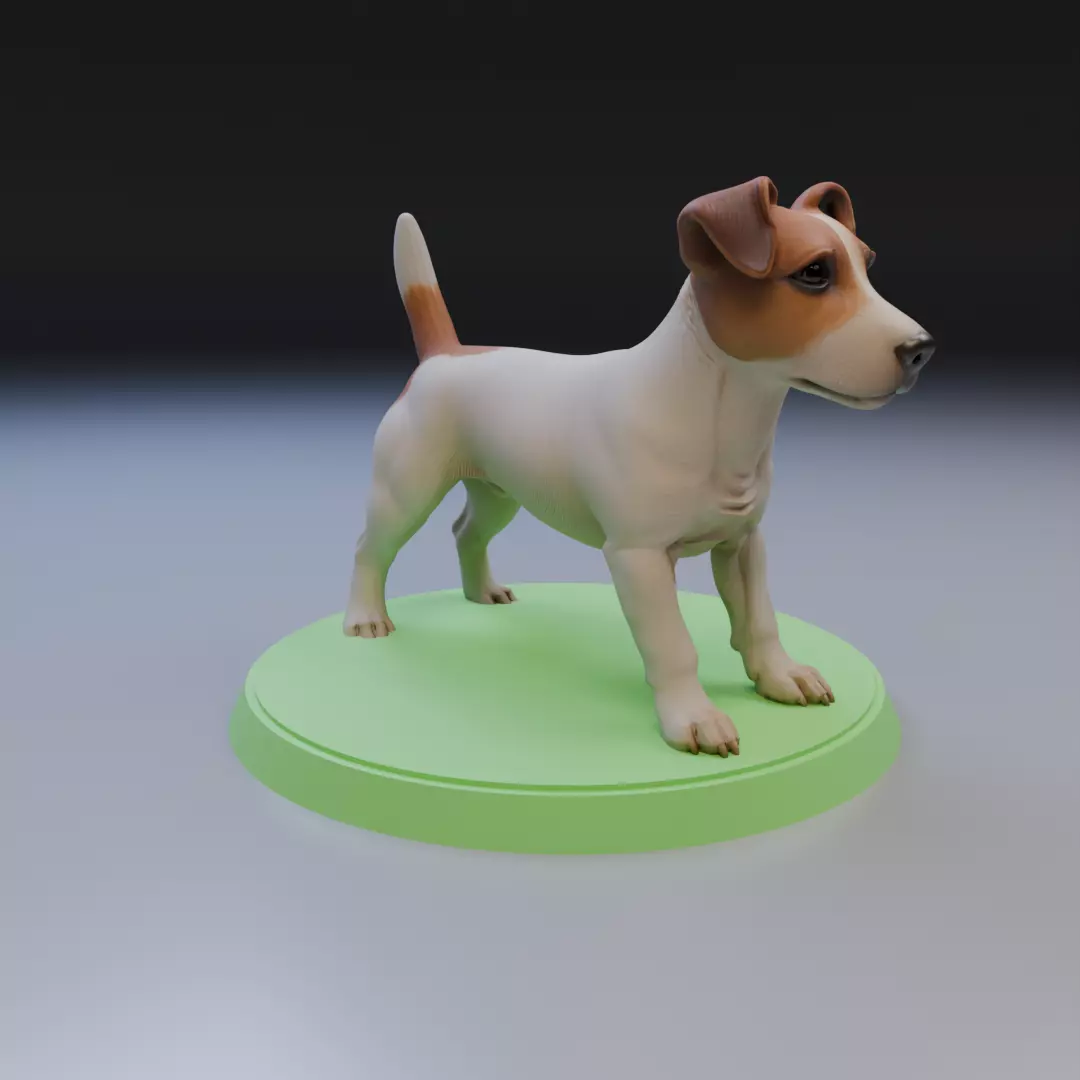Jack Russell Terrier 3D print model_12