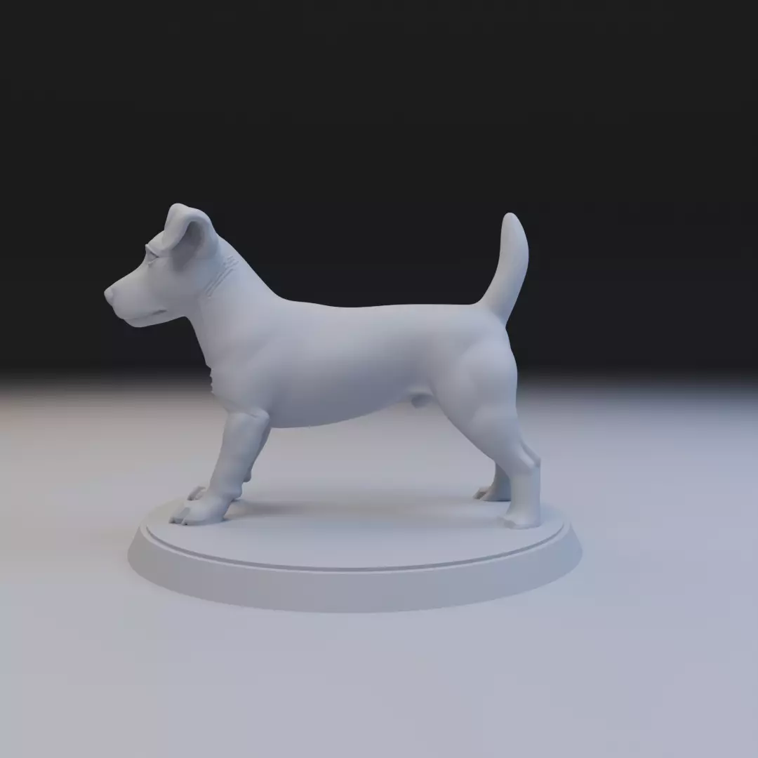 Jack Russell Terrier 3D print model_3