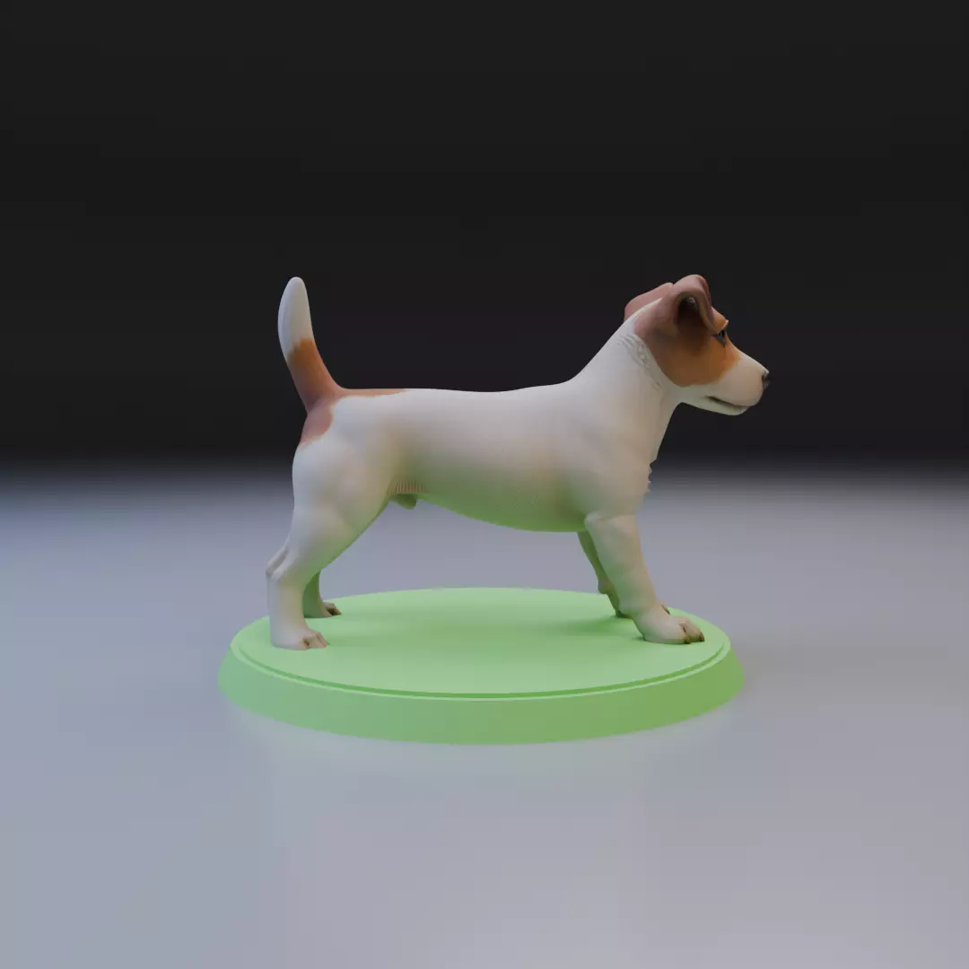 Jack Russell Terrier 3D print model_2