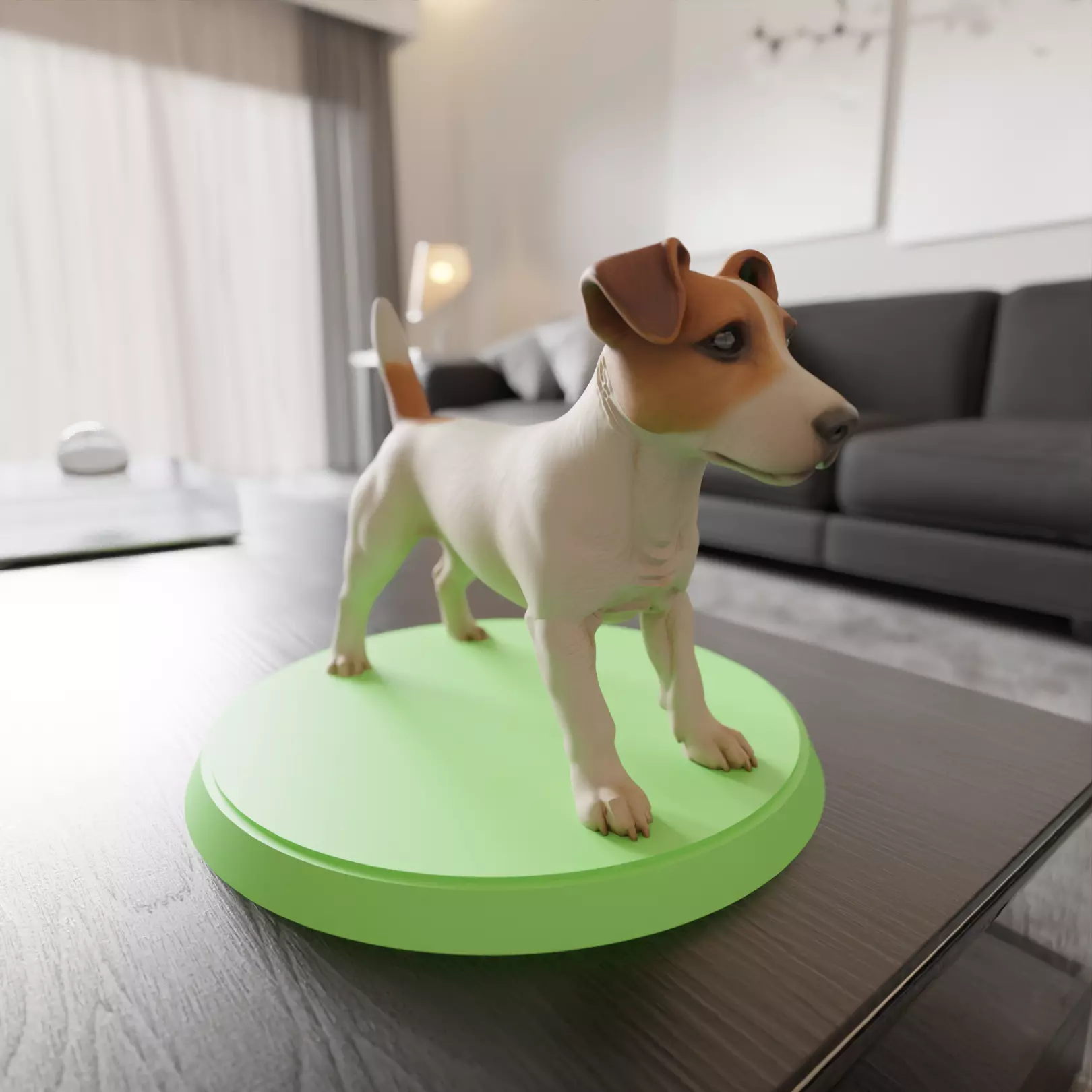 Jack Russell Terrier 3D print model_0