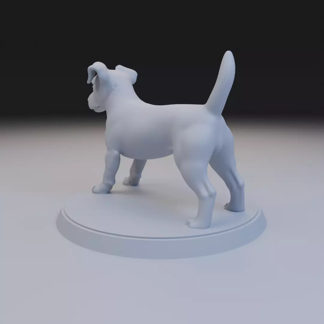 Jack Russell Terrier 3D print model_7