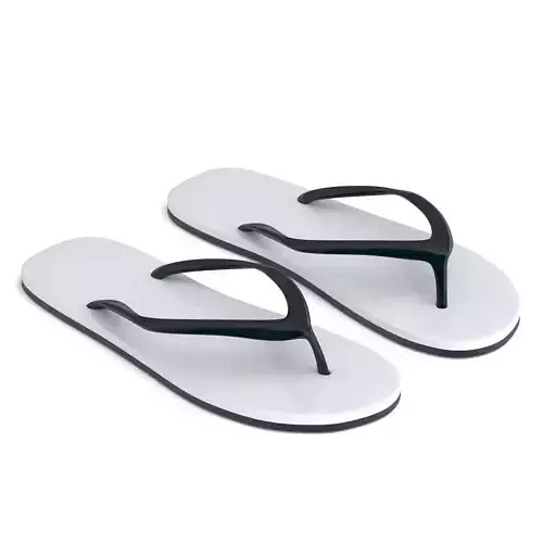 white Flip Flop