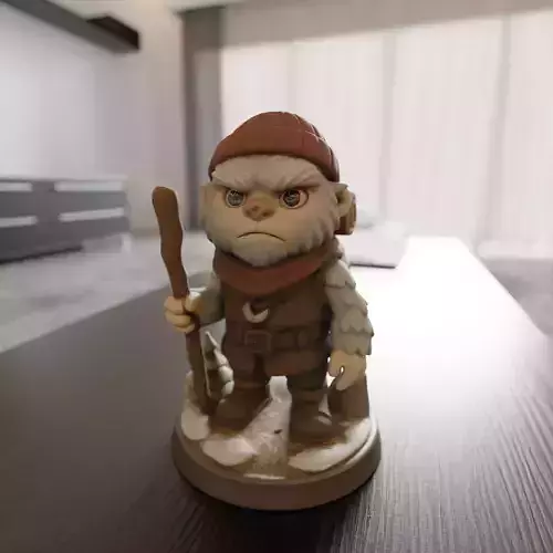 traveling yeti 3D print model