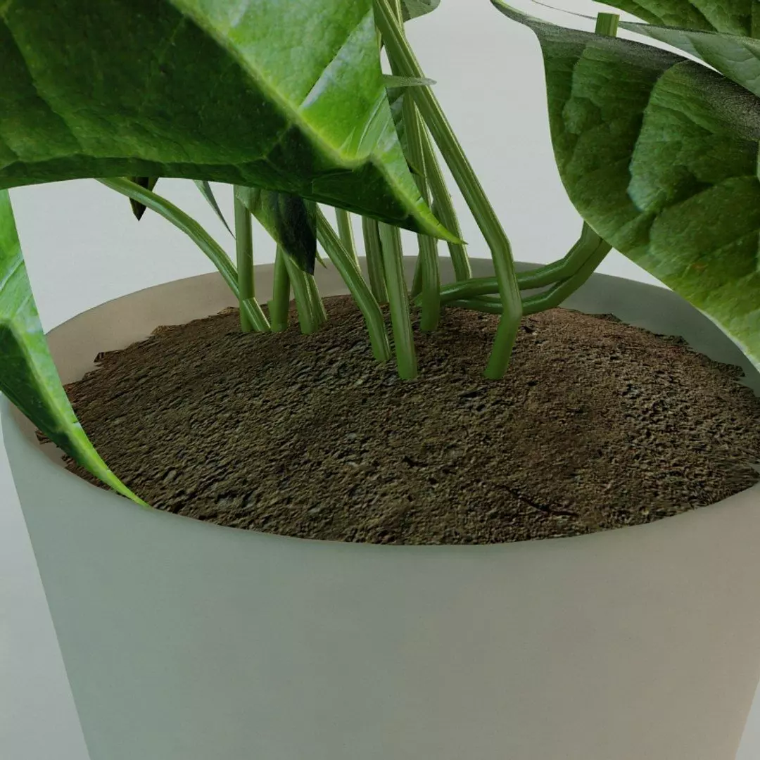 Flower Arrangement 3D Model 3D model_2