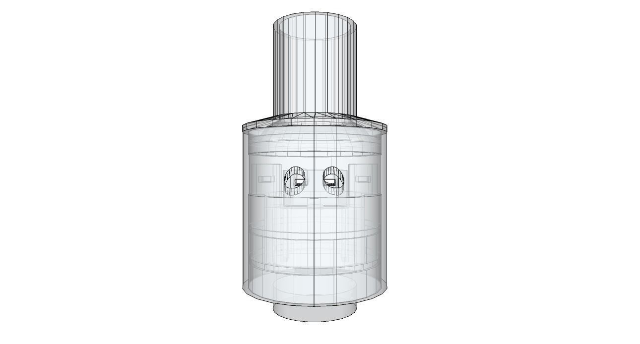 E-cigarette Wape parts Free 3D print model_3