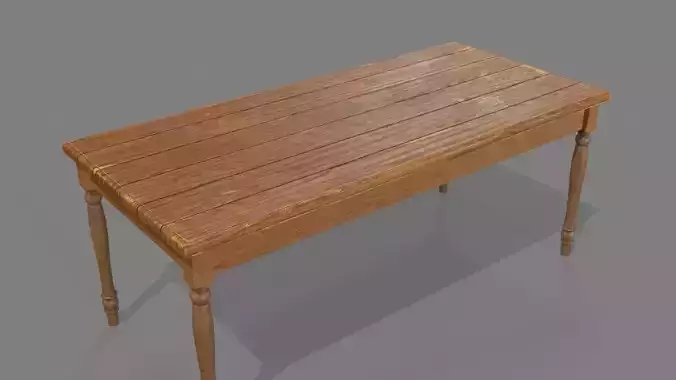 Wooden table