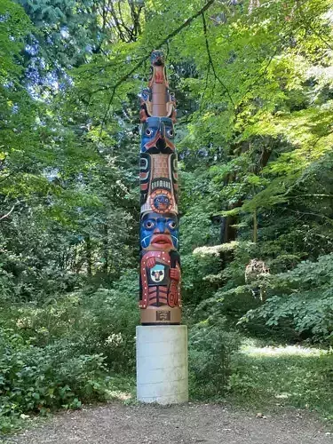Totem Pole 3D Printable Sculptural Model  Culture Inspired Low-poly 3D model
