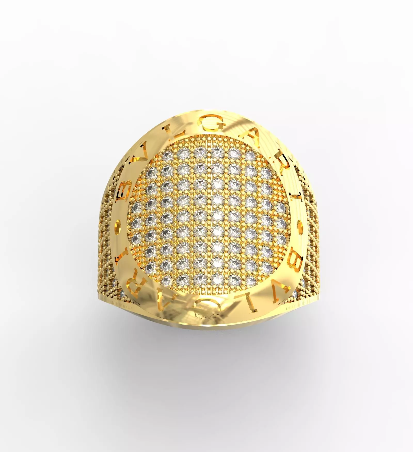 bvlgari tasli yuzuk  3D print model_2