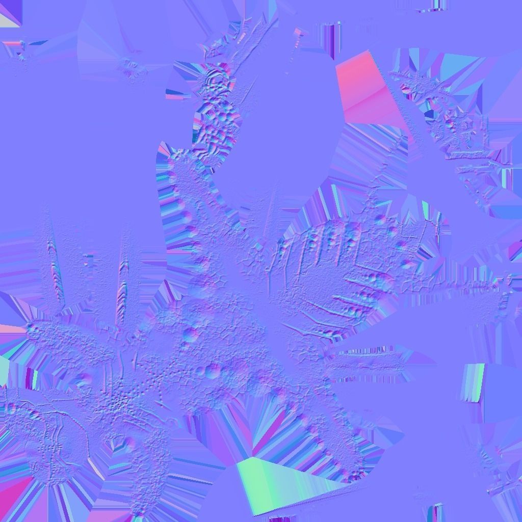 Angel of insects Free low-poly 3D model_6