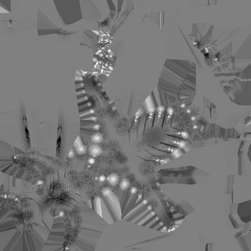 Angel of insects Free low-poly 3D model_5