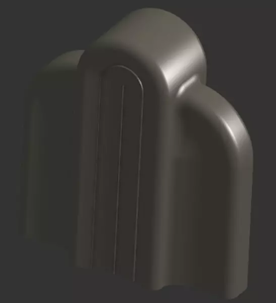 Art Deco Arch 3D print model_4