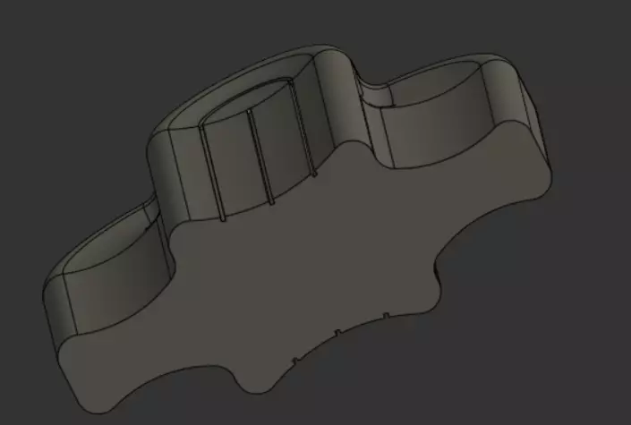 Art Deco Arch 3D print model_6