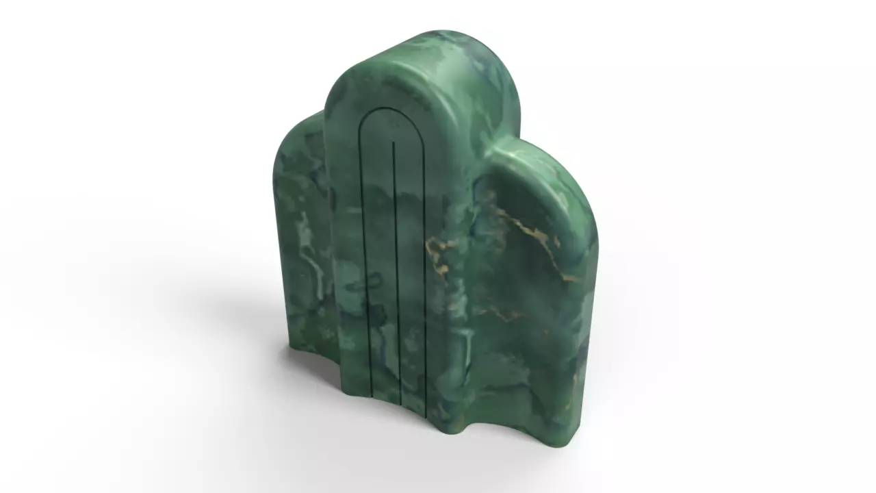 Art Deco Arch 3D print model_3