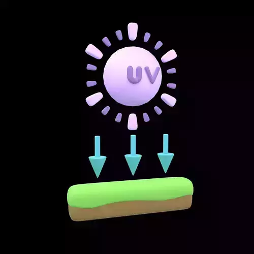 UV Radiation Icon v1 002