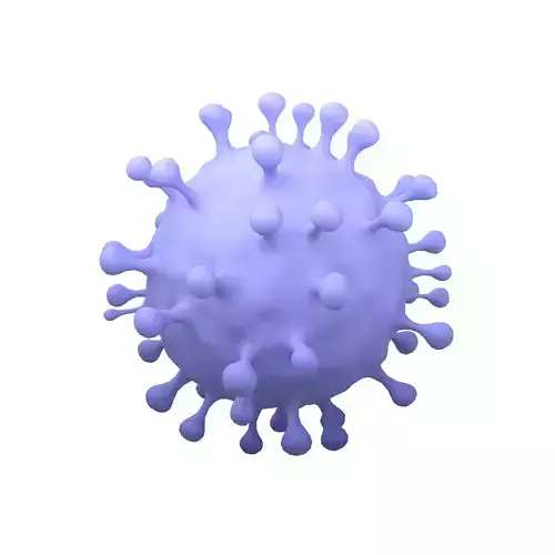Cell v4 001 Low-poly 3D model