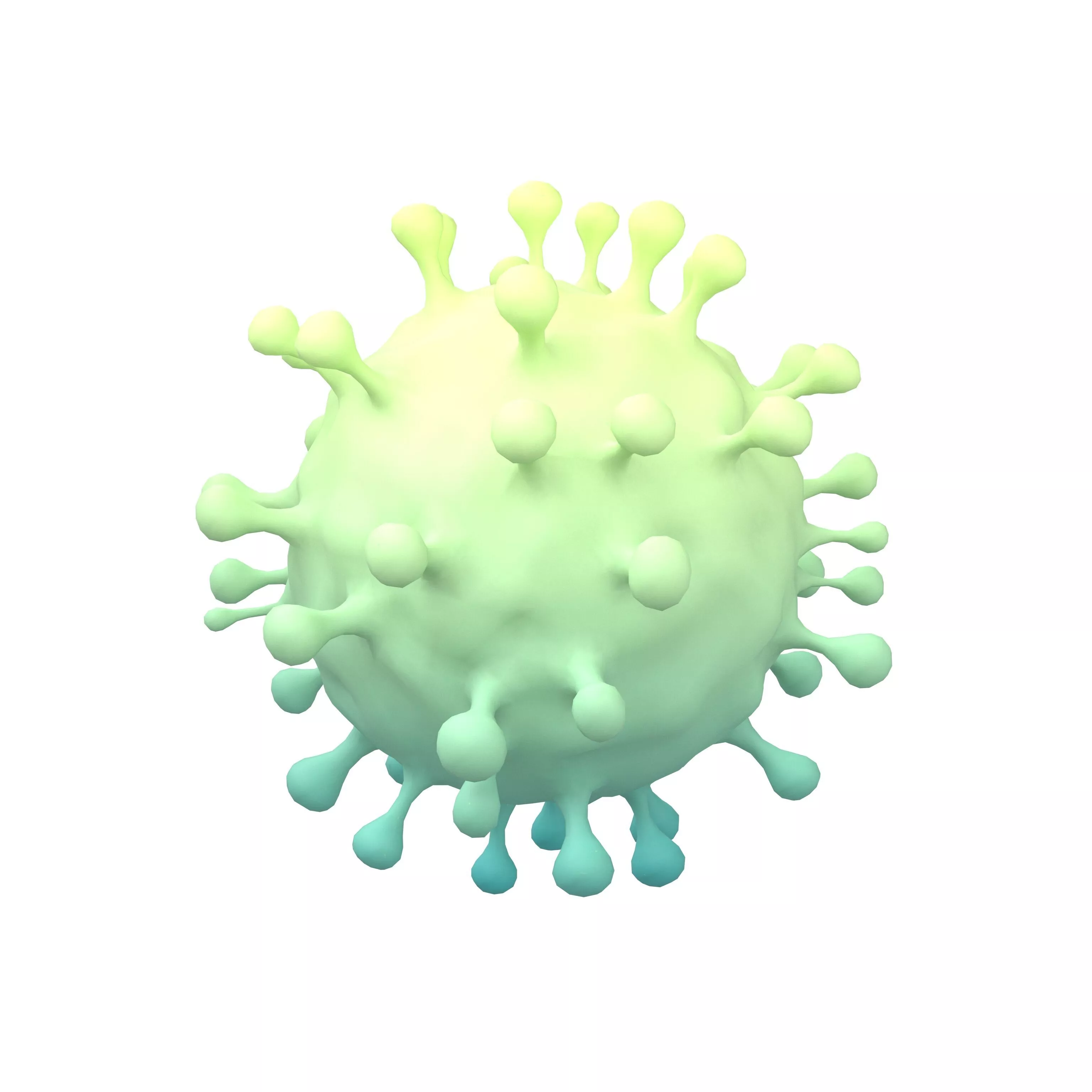 Cell v4 003 Low-poly 3D model