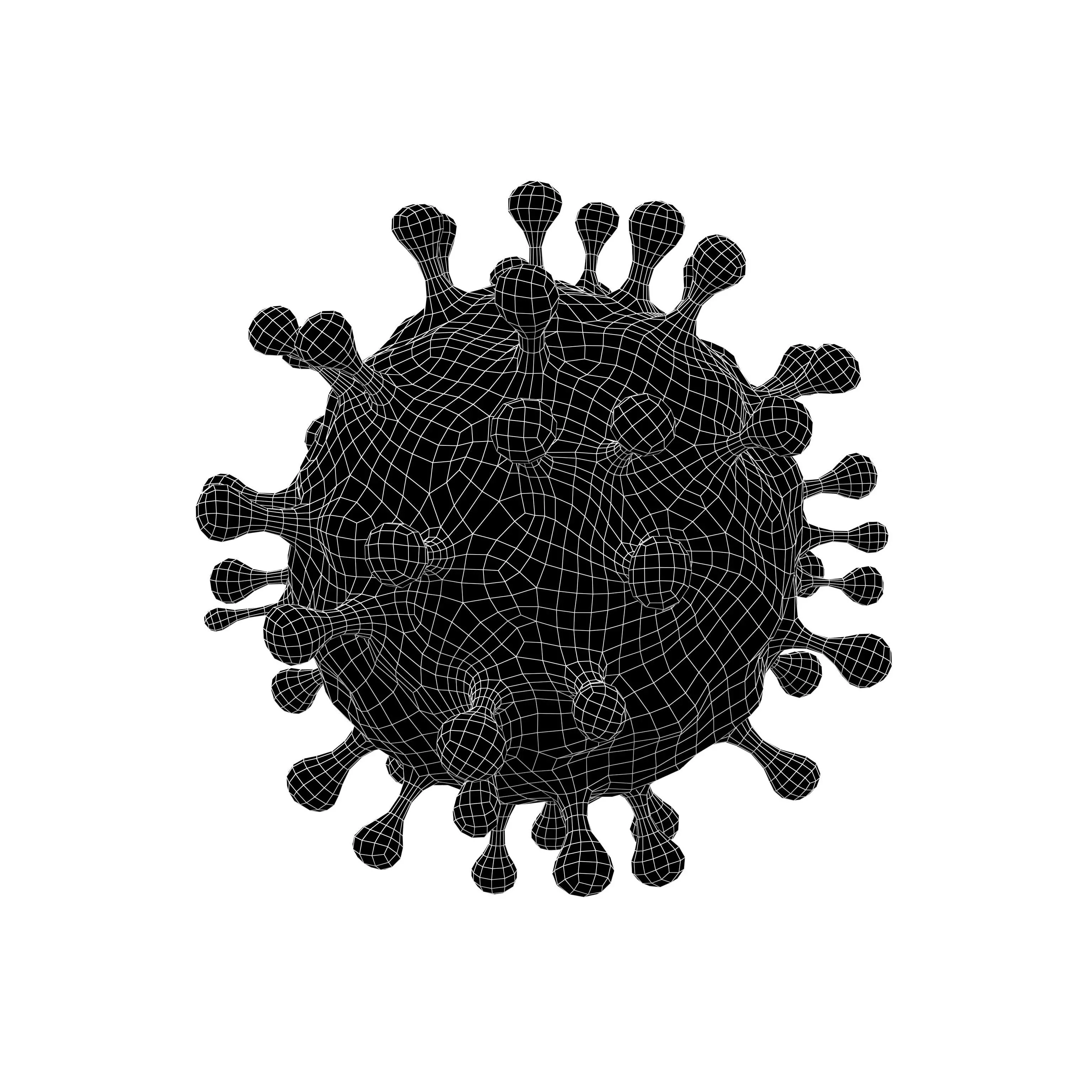 Cell v4 004 Low-poly 3D model_4