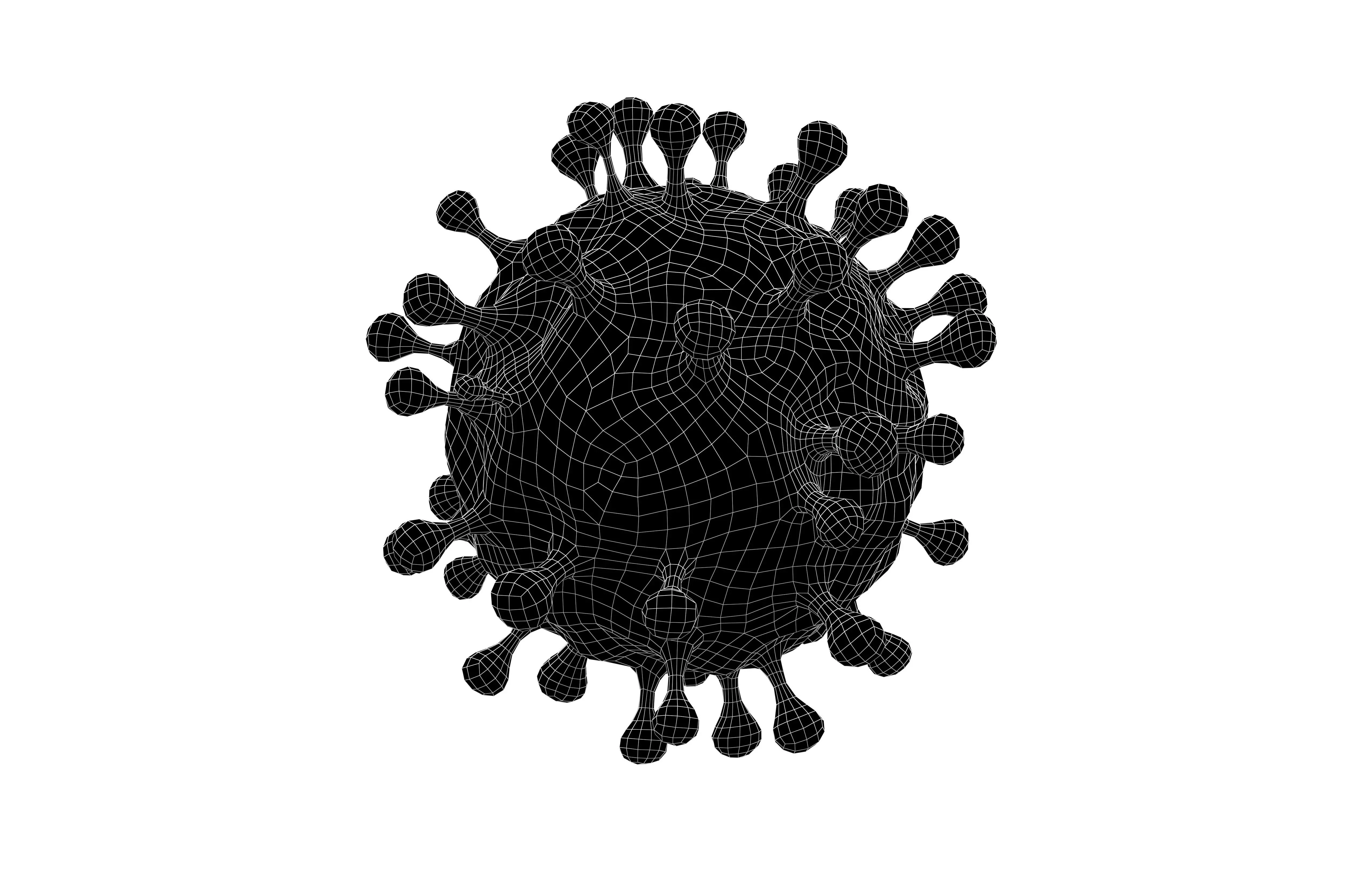 Cell v4 004 Low-poly 3D model_7