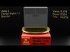 Storage Cabinet - Variant 1 of 15 - Black Matte Low-poly 3D model_1