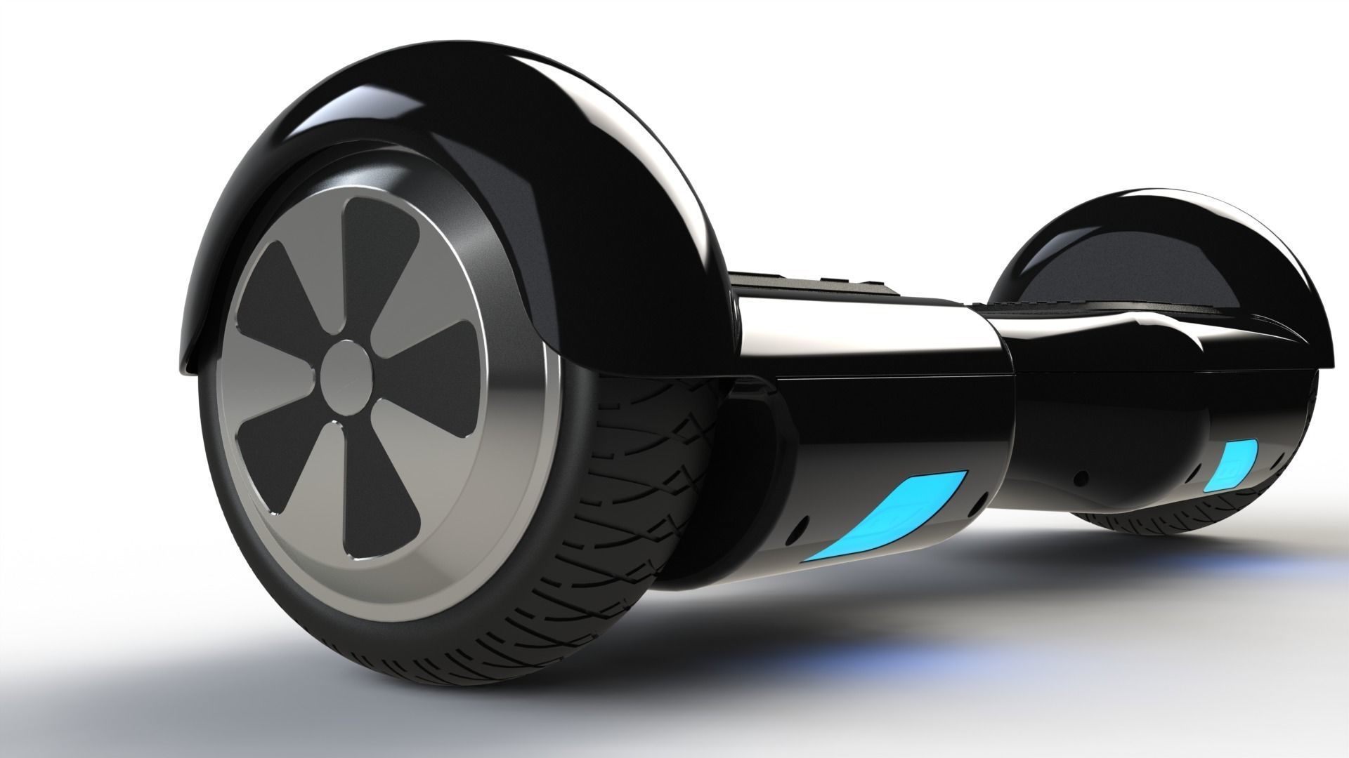 Hover board 3D model_3
