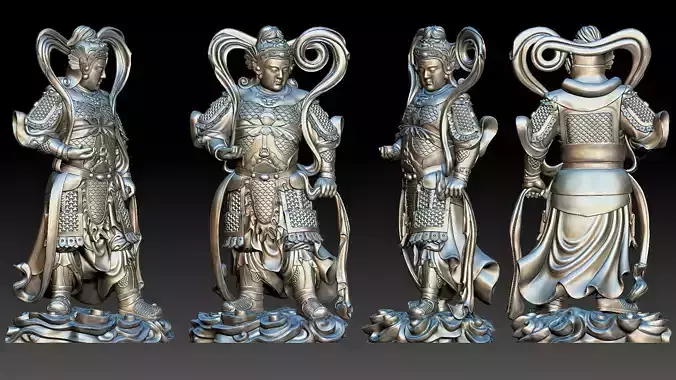 Vedic Dharma Protector-Dharmapala of Encouraging of Good Deeds 