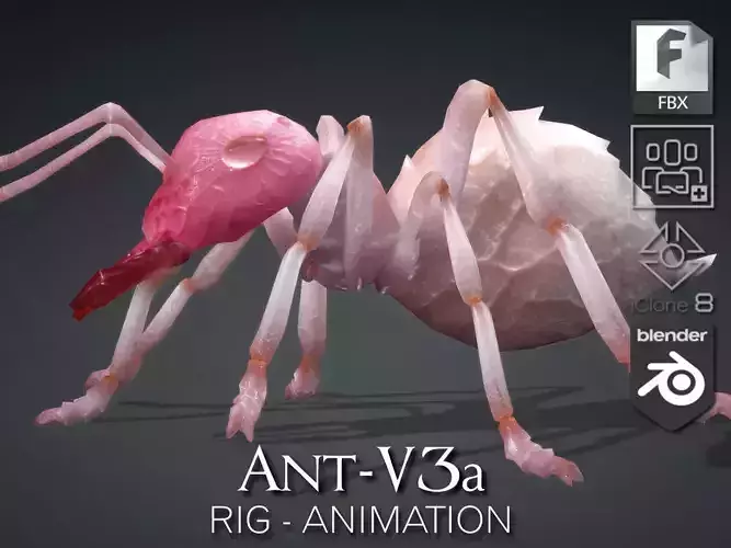 Ant-V3a 3D model
