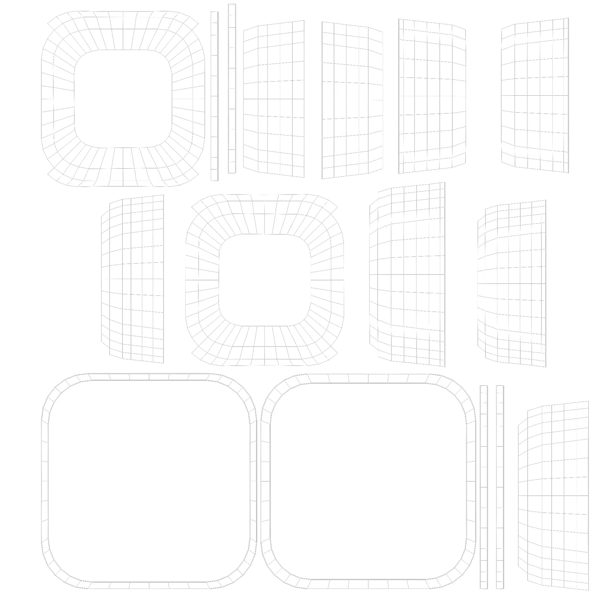 Lunch box small Low-poly 3D model_8