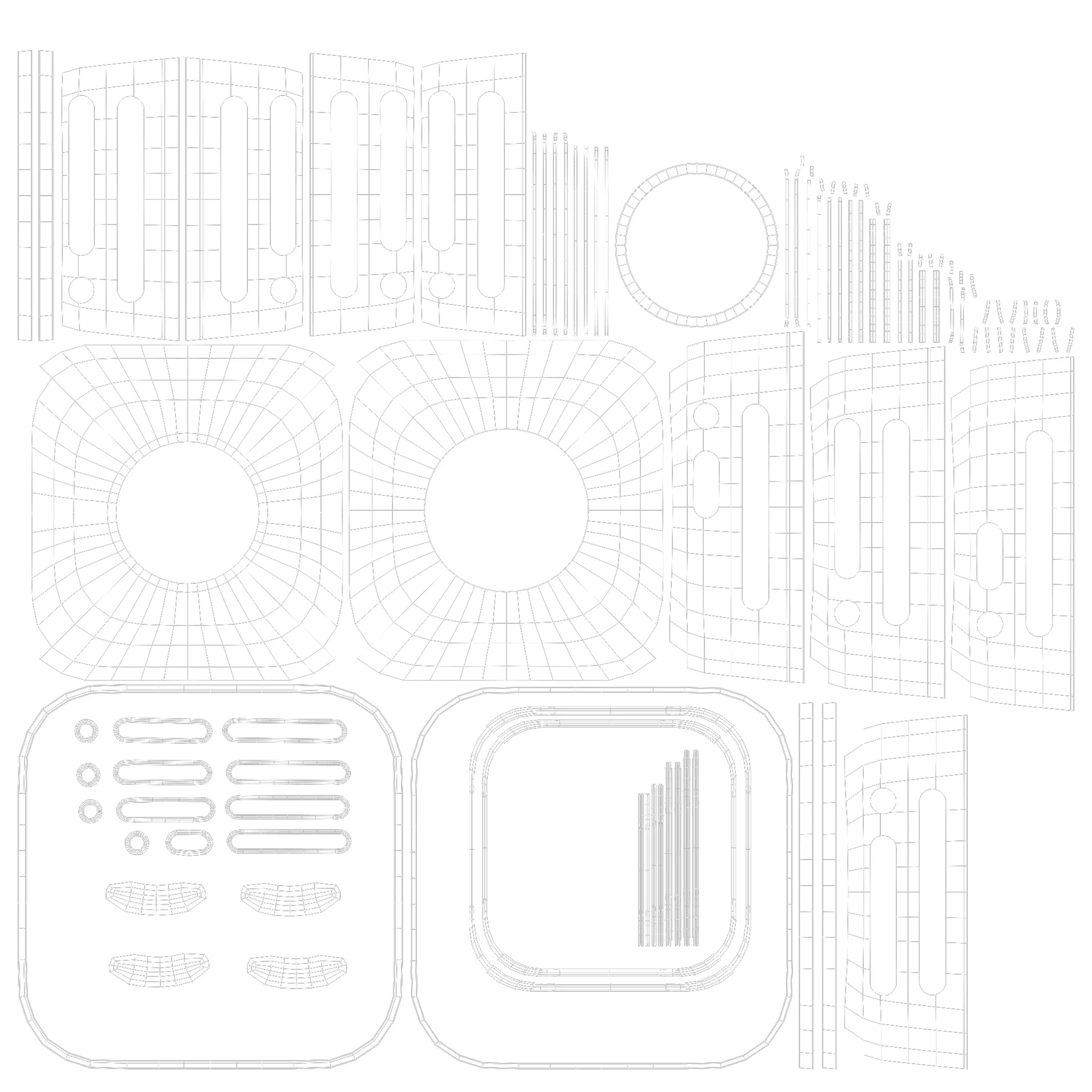 Lunch box small Low-poly 3D model_9