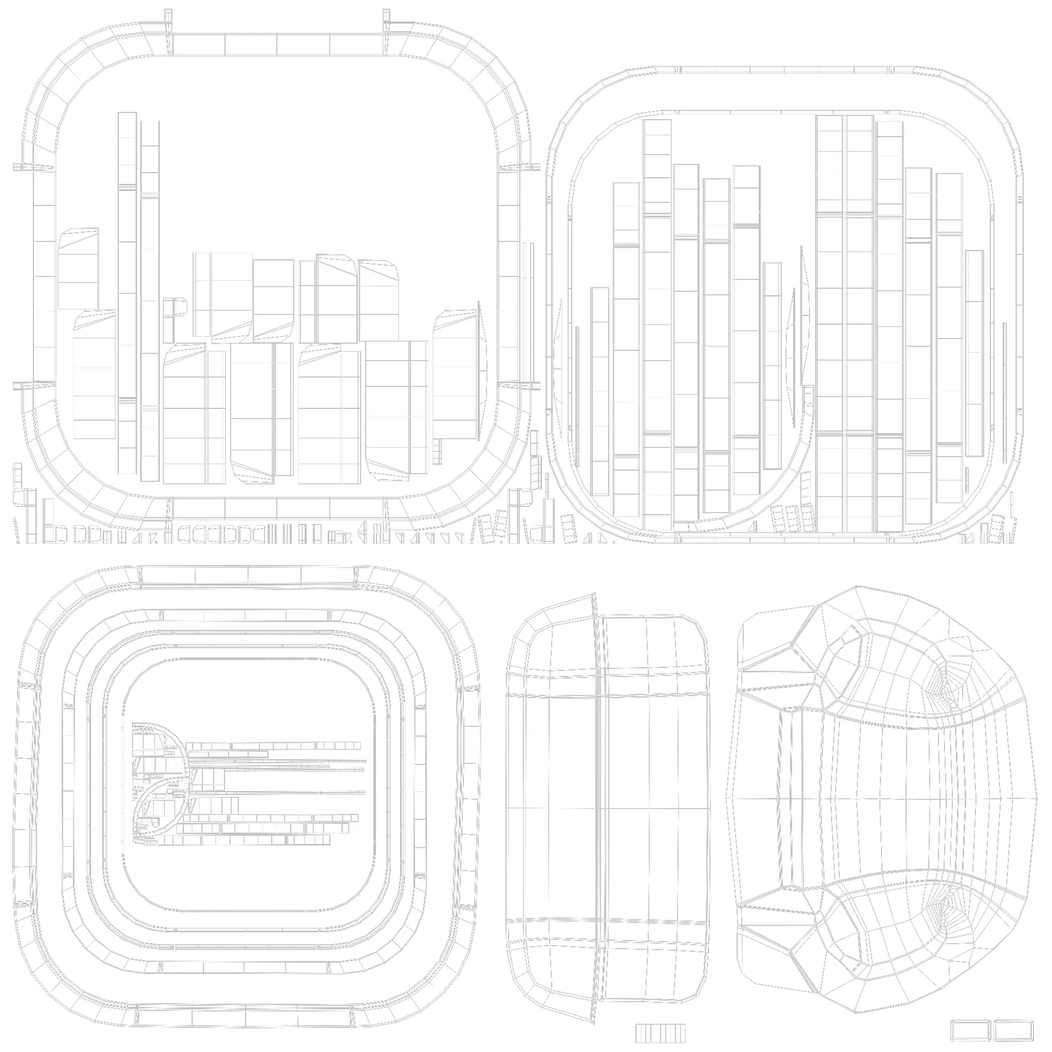 Lunch box small Low-poly 3D model_7