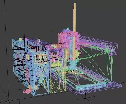 3 Axis Cartesian Robot Drive  3D Printable CNC Plotter 3D print model_8