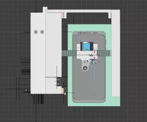 3 Axis Cartesian Robot Drive  3D Printable CNC Plotter 3D print model_7