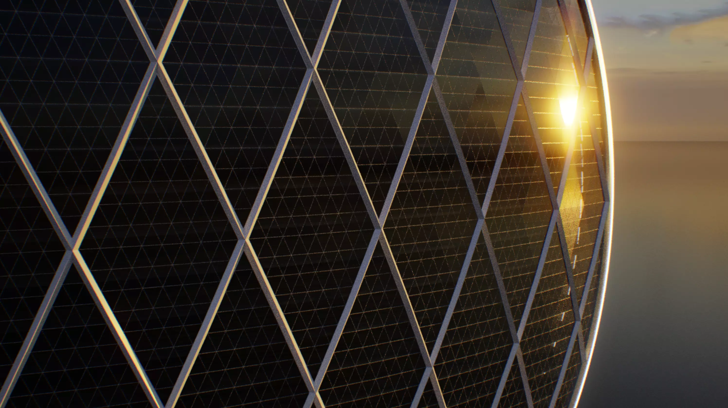 Aldar Dirham Headquarters Building HQ Ultra PhotoRealistic 3D model_4