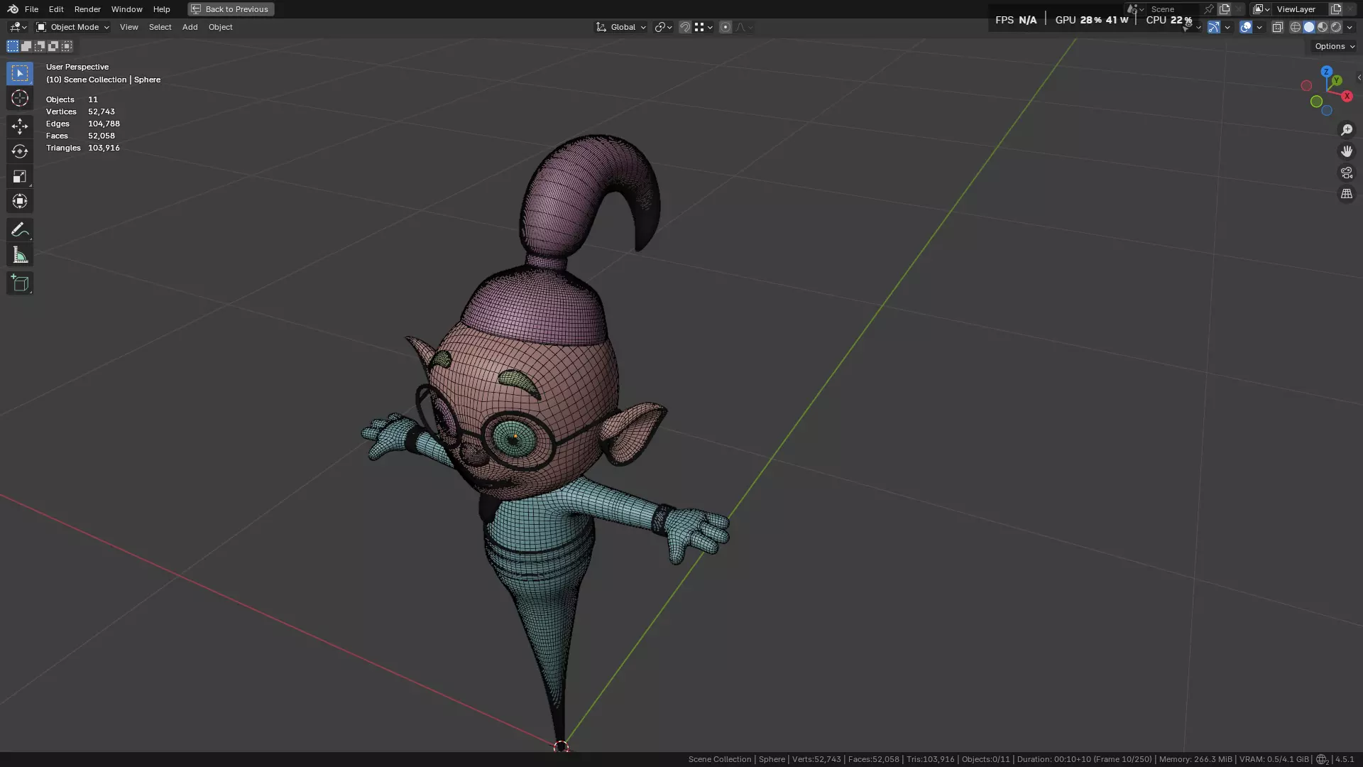 Genie Rig Character 3D model_20