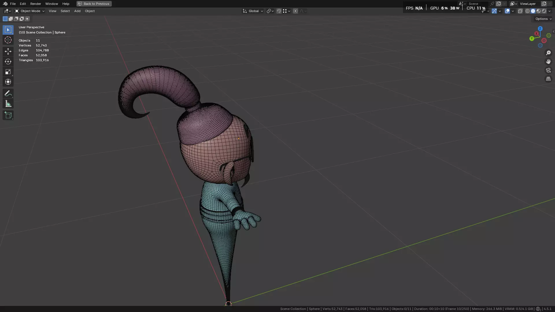 Genie Rig Character 3D model_19