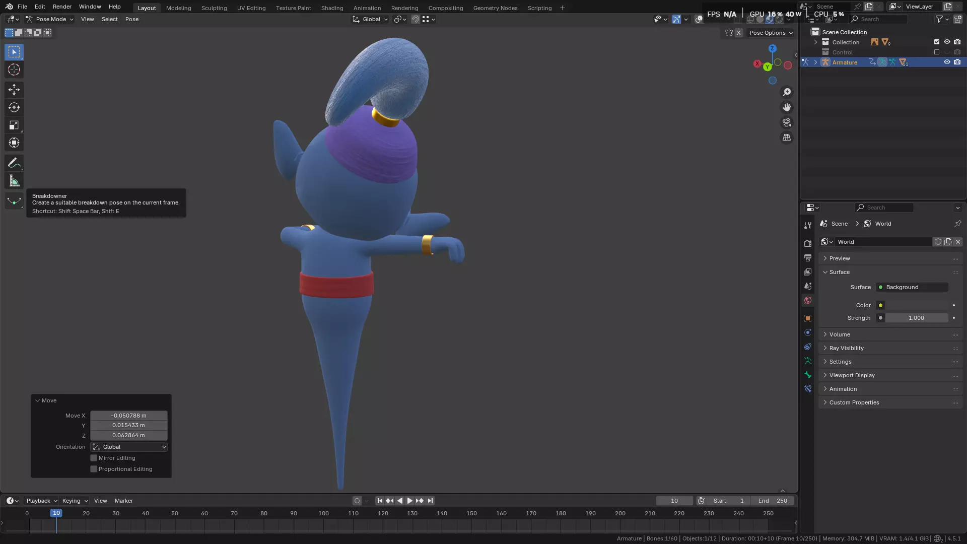 Genie Rig Character 3D model_37