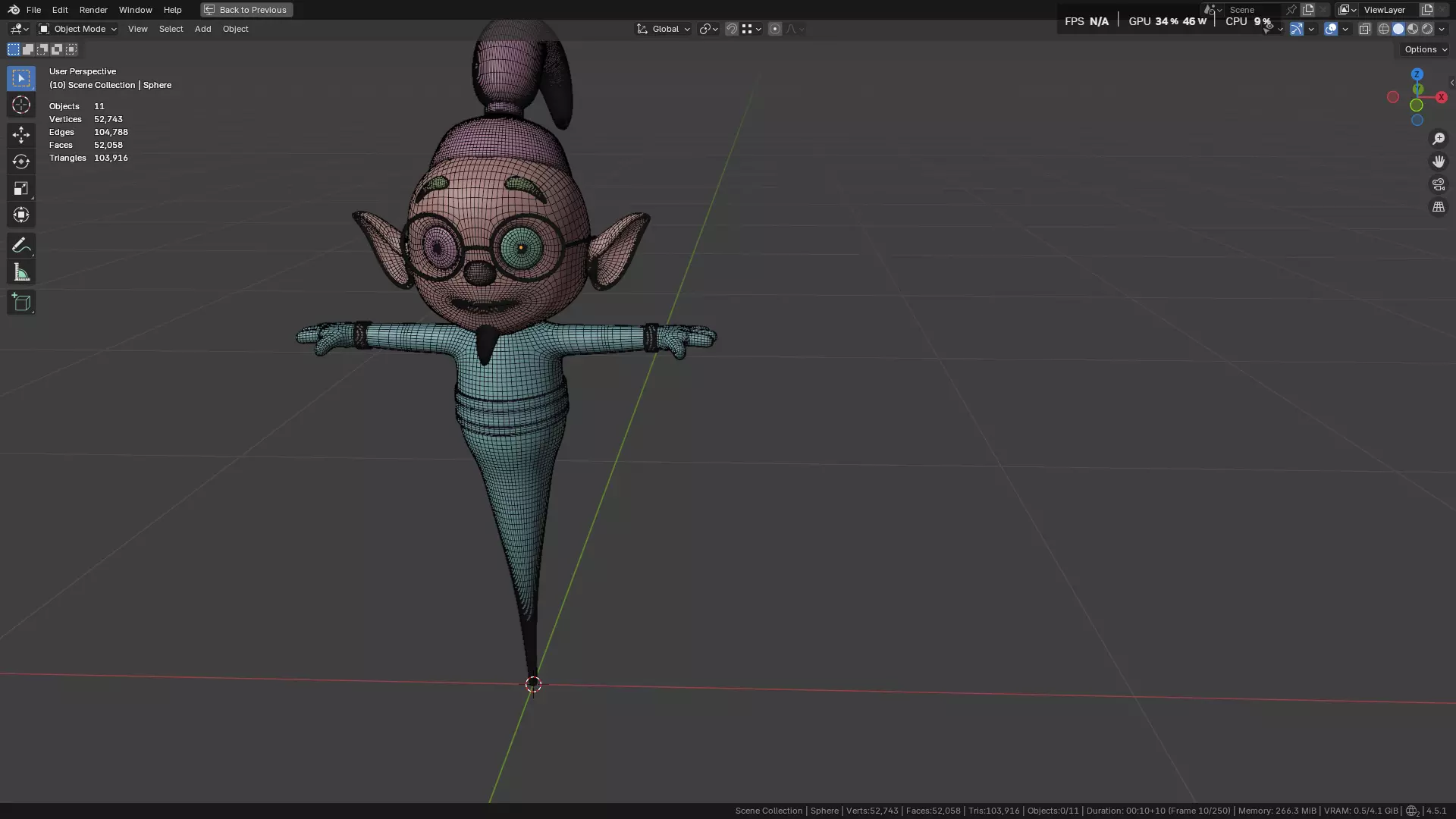 Genie Rig Character 3D model_17