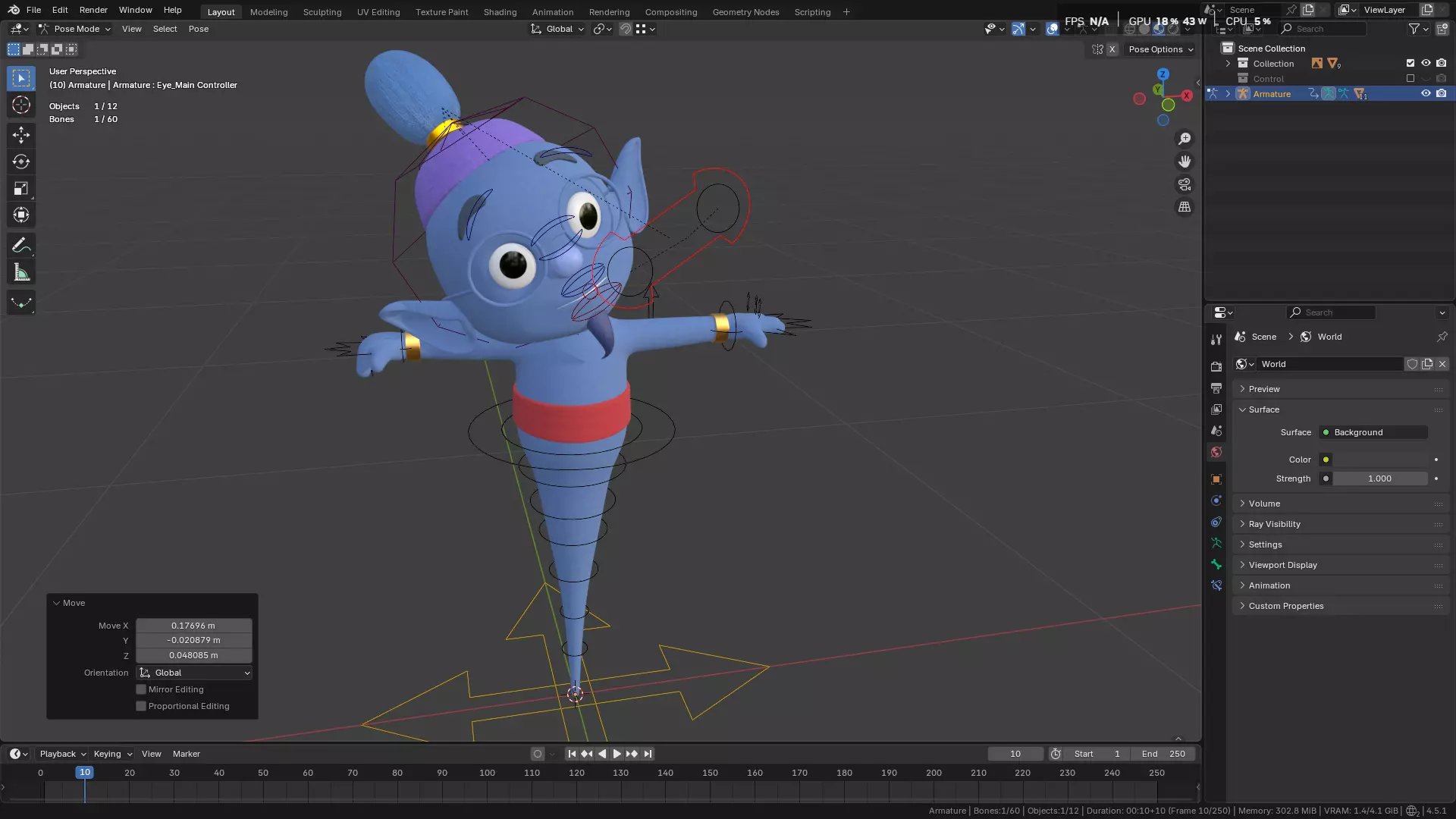 Genie Rig Character 3D model_32
