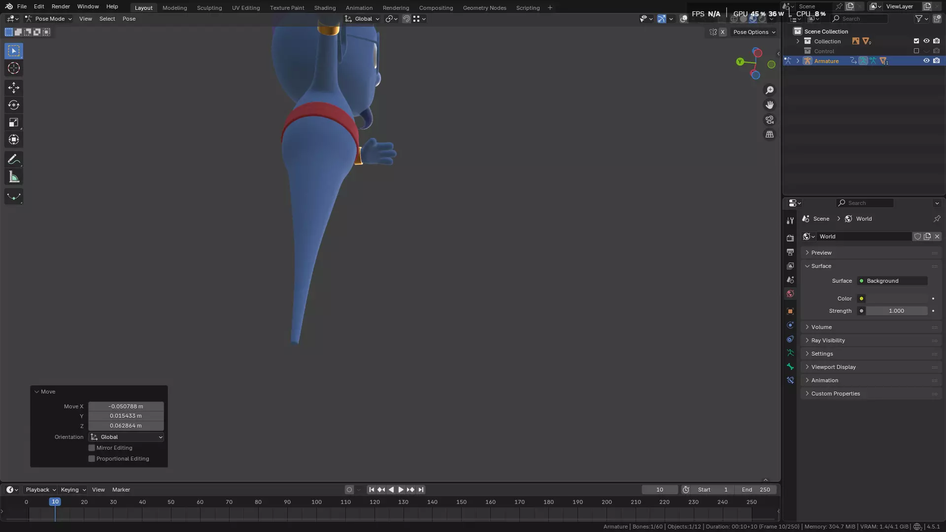 Genie Rig Character 3D model_39