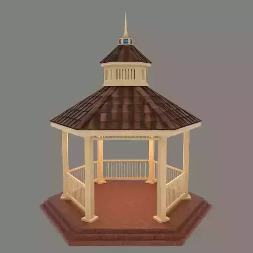 Gazebo Wooden 