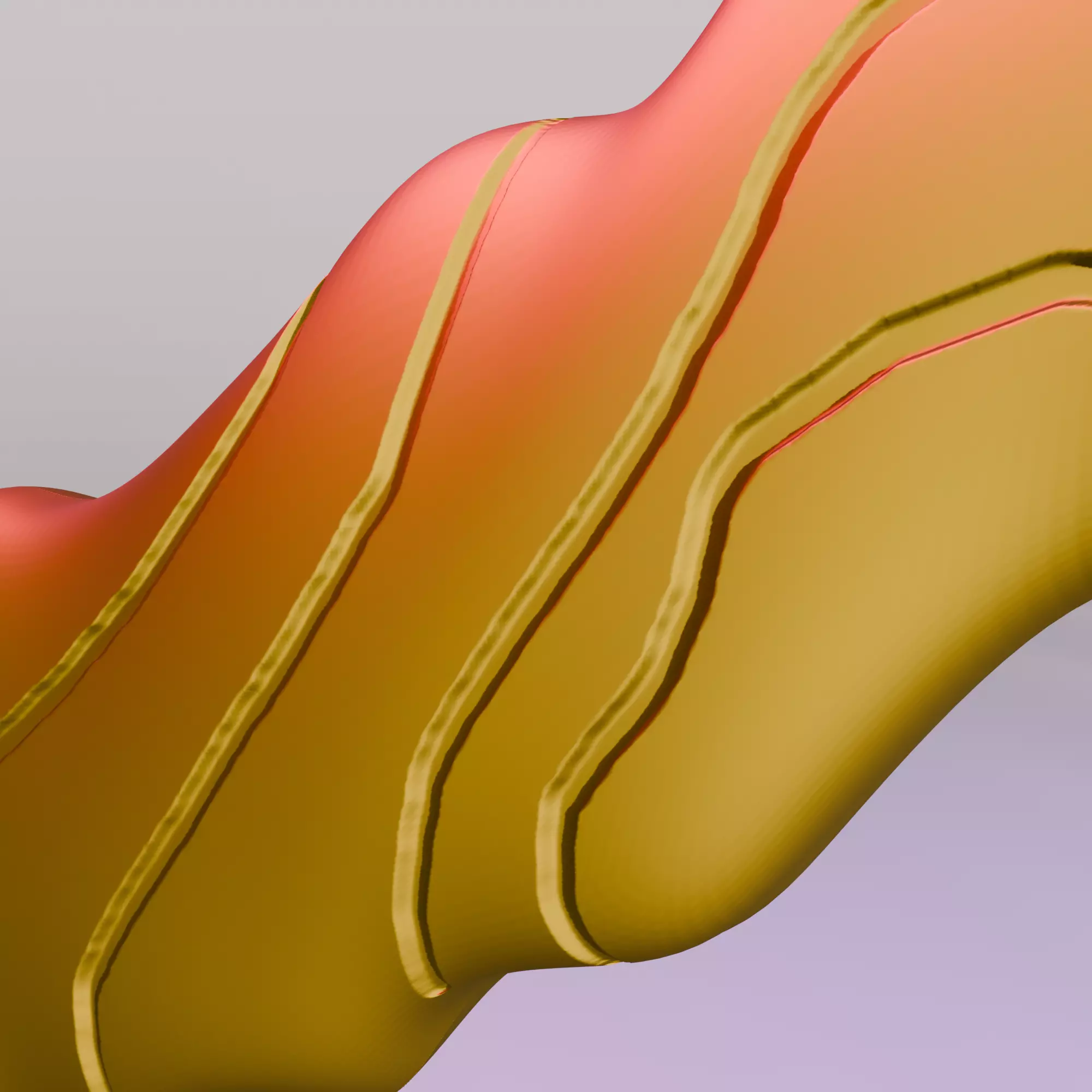 Fleurdelys Horn 3D print model_3