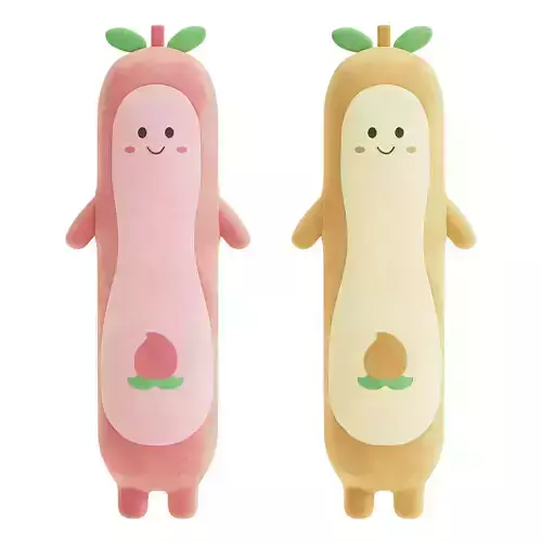 Cute Kids Plush Peach Shape Toys Pillow